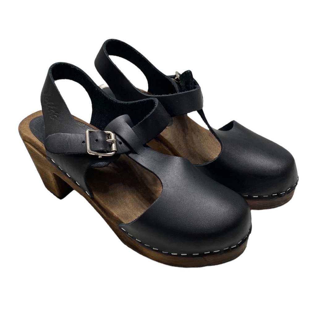 Lotta From Stockholm Highwood T-Bar Clogs